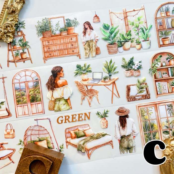Garden Dwelling PET Tape Roll