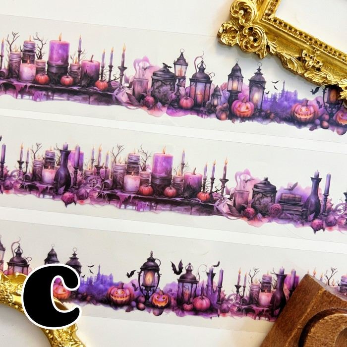 Dark Night Party PET Tape Roll