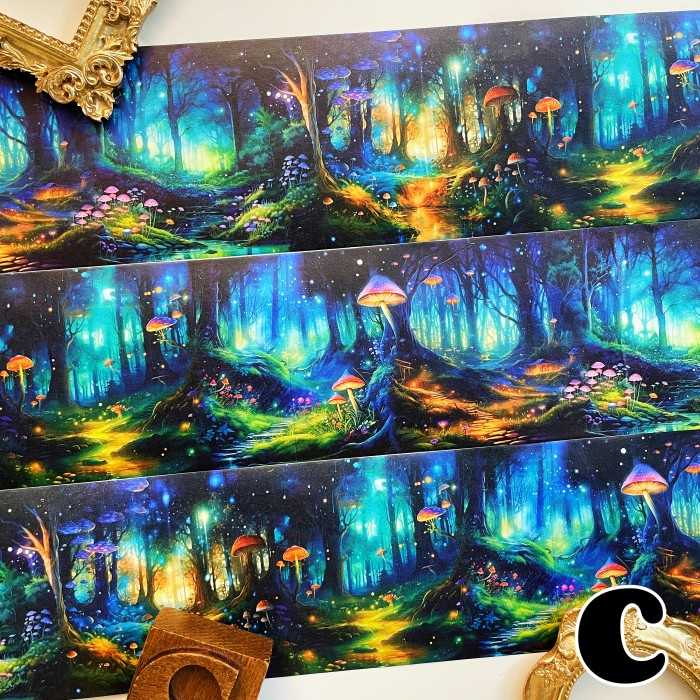 Night Forest Washi Tape Roll
