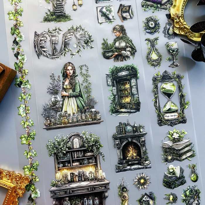 Green Sorcery Tape Set | WUBAO