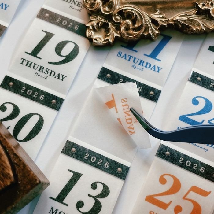 2026 Daily Notes Washi Tape Roll