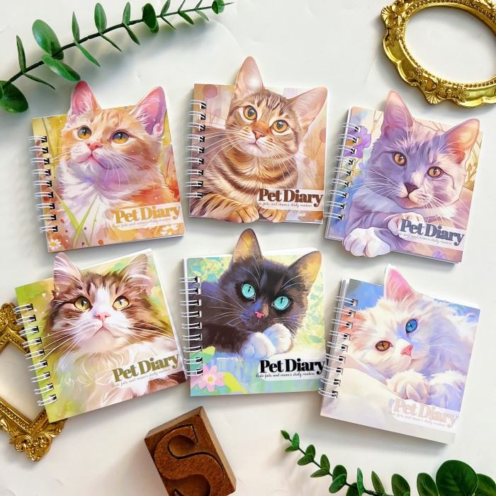 Pet Diary Sticker Book 20Sheets