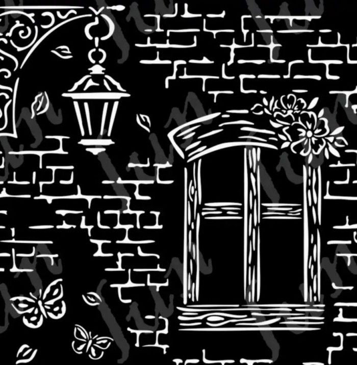 DIY Decorative Stencil NO.54
