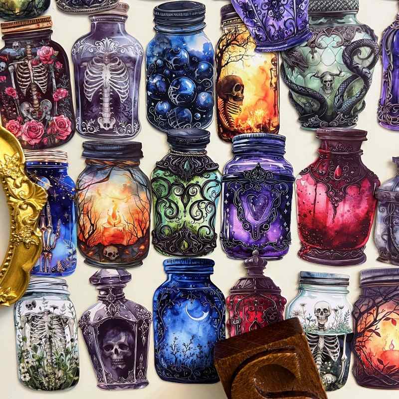 Magic Bottle Sticker 48PCS