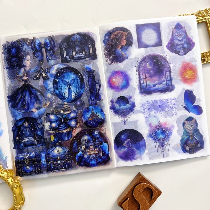 Nebula Secret Realm Sticker Book 20Sheets