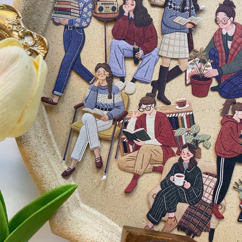 Bookish World Sticker 20PCS