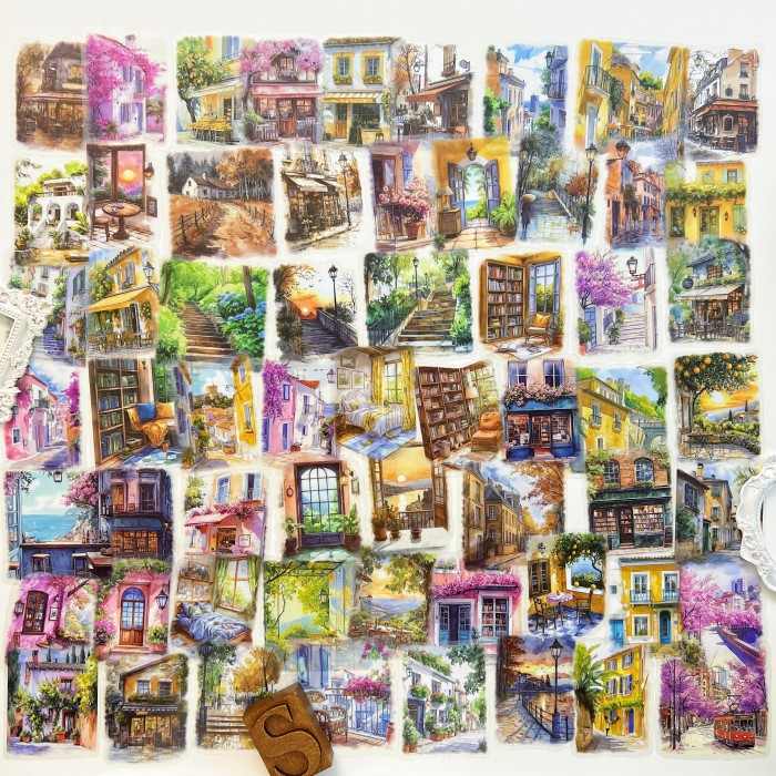 Dusk Promenade Sticker 60PCS