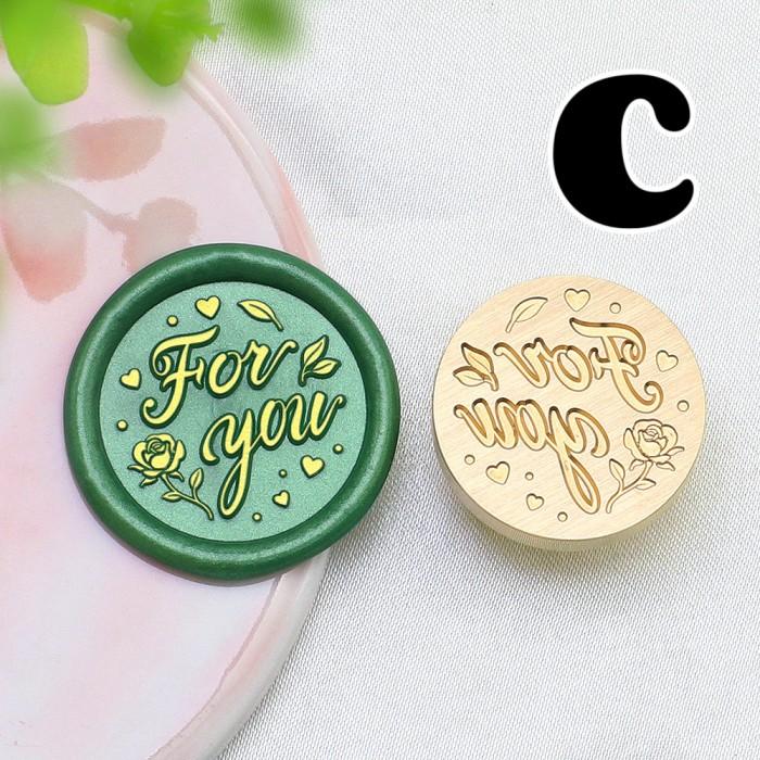 Kind Wishes Sealing Wax Stamp