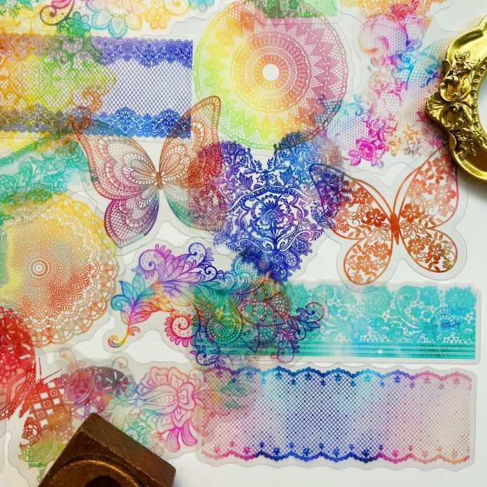 Magic Color Boundary Sticker 30PCS