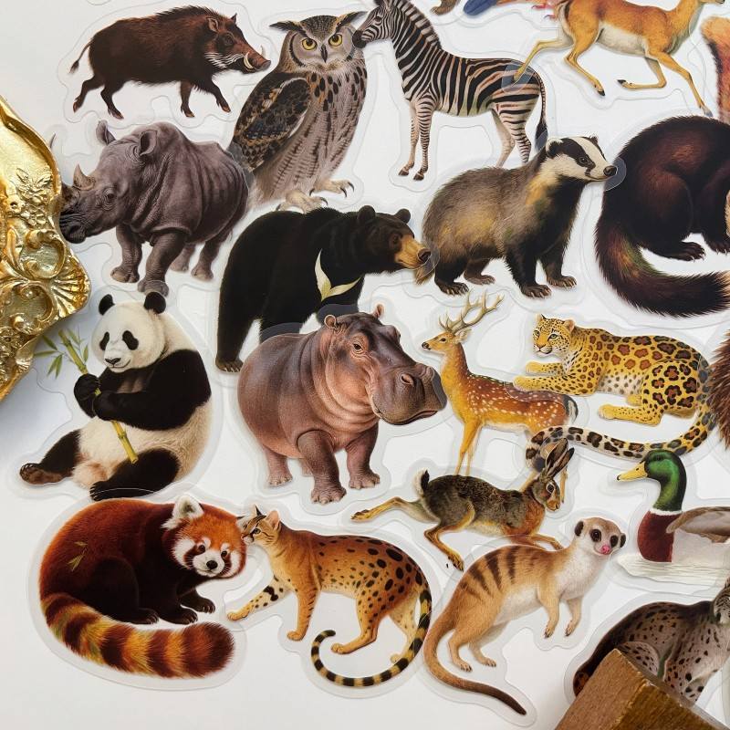 Woodland Beasts Sticker 56PCS
