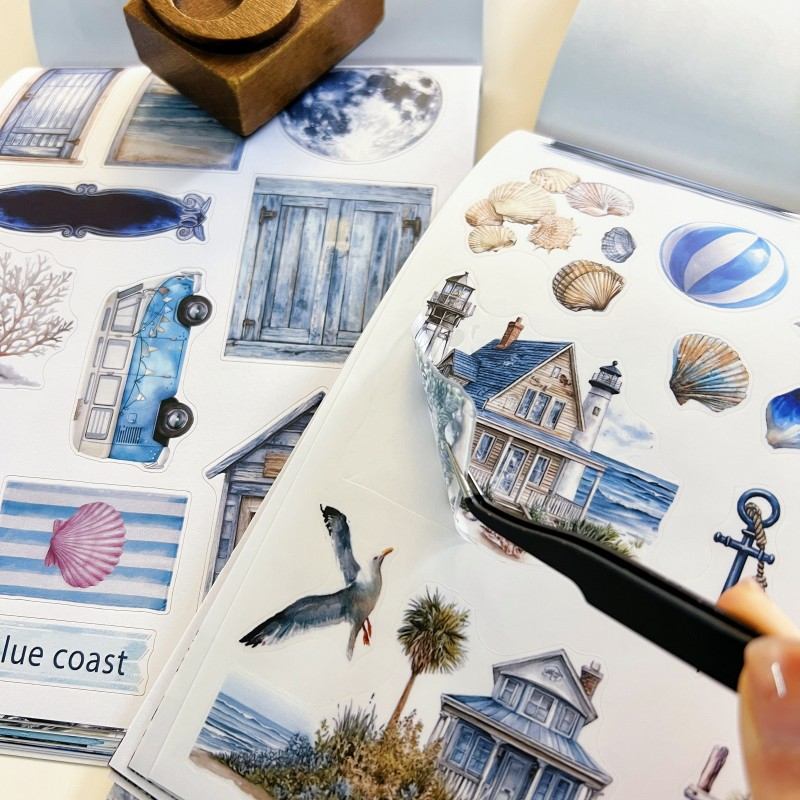 The Veiled Shoreline Sticker Book 20Sheets