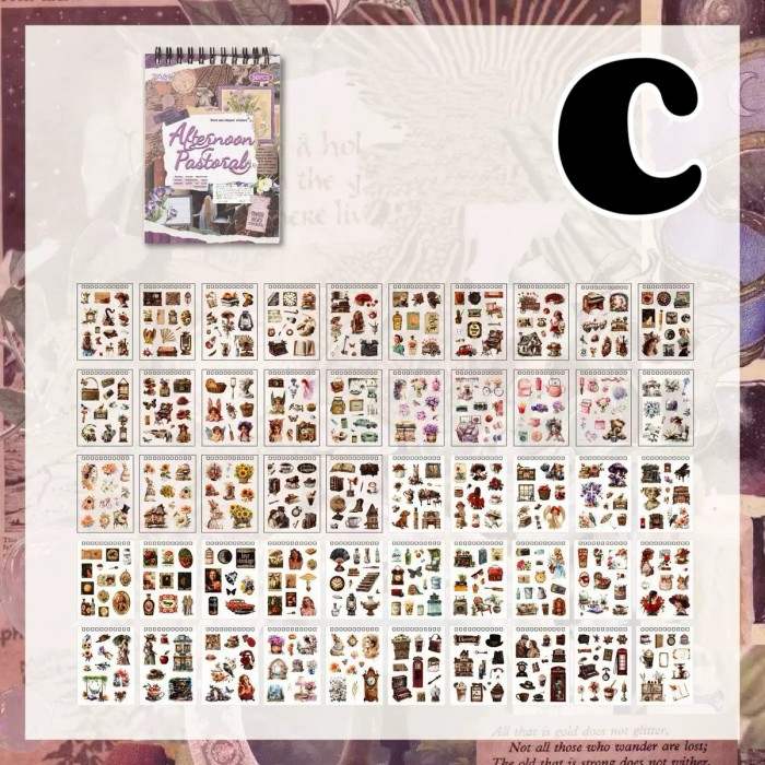 Classic Codex Sticker Book 50Sheets