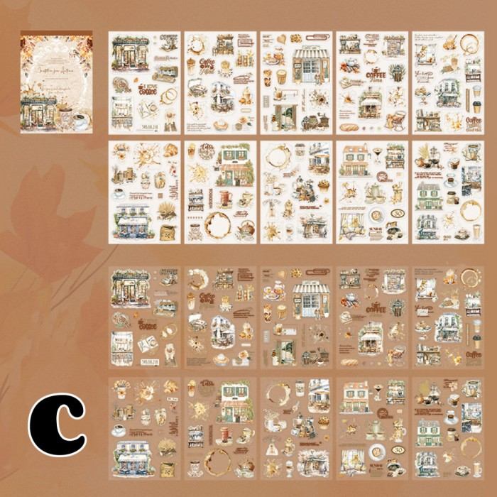 Invitation To Autumn Sticker Book 20Sheets