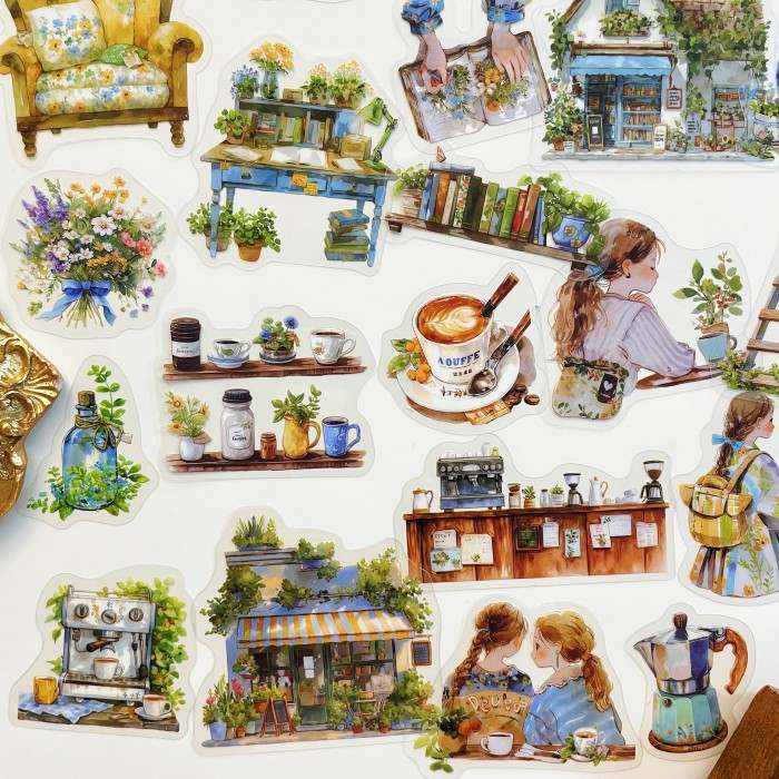 Life Observation Diary Sticker 45PCS