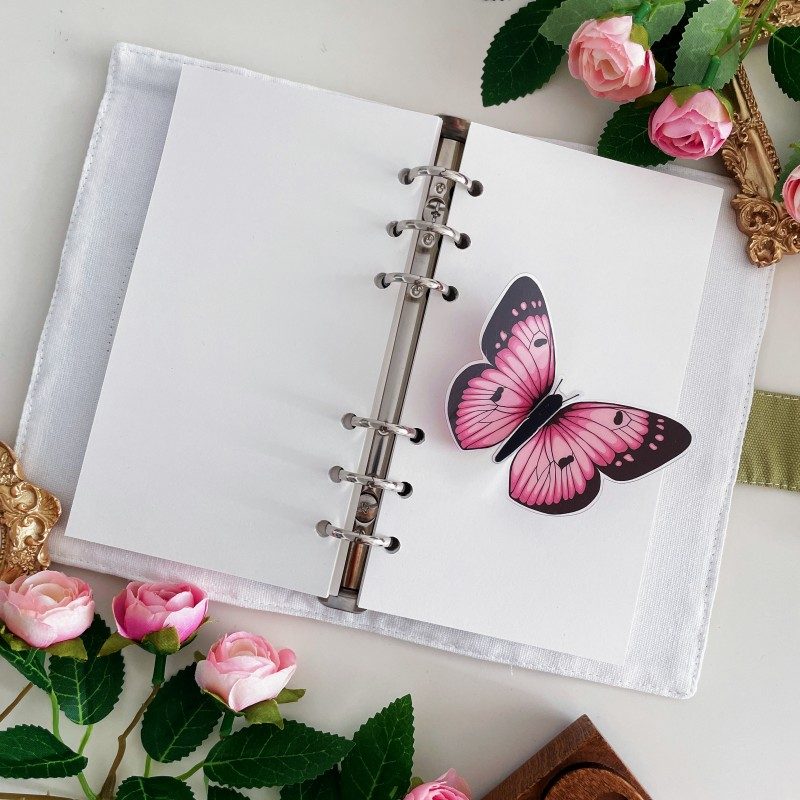 Sage Bloom Loose-Leaf Journal