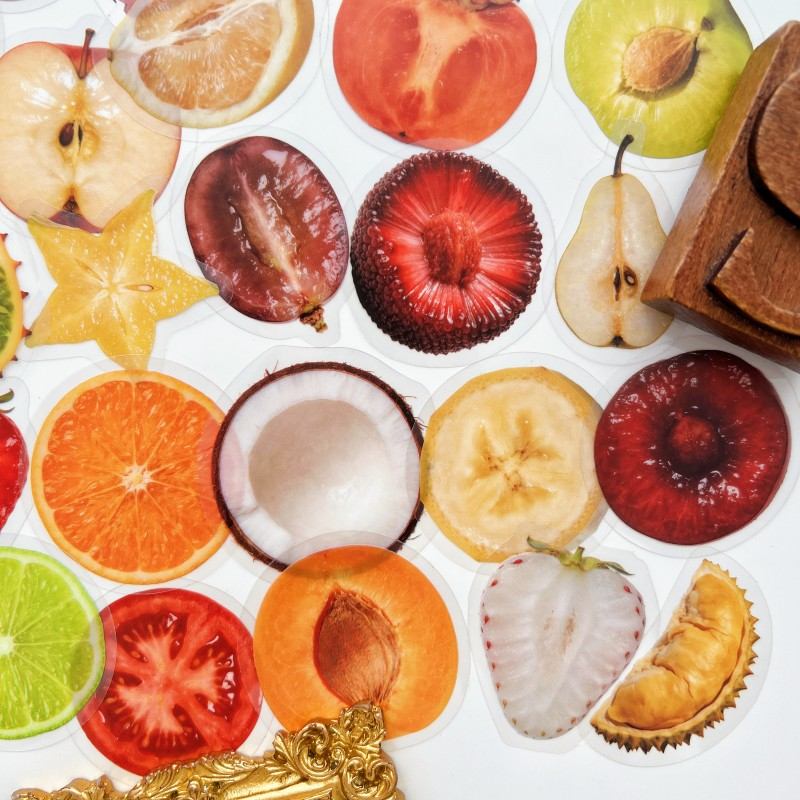 Fruit Slice Sticker 50PCS