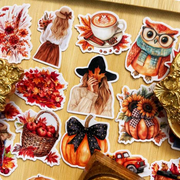 Hello Autumn Sticker 20PCS