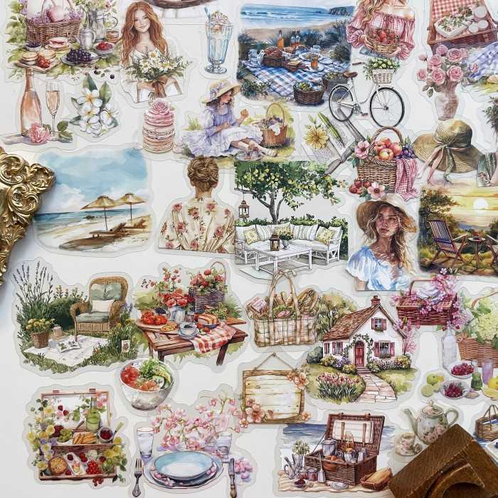 Leisure Life Sticker 90PCS