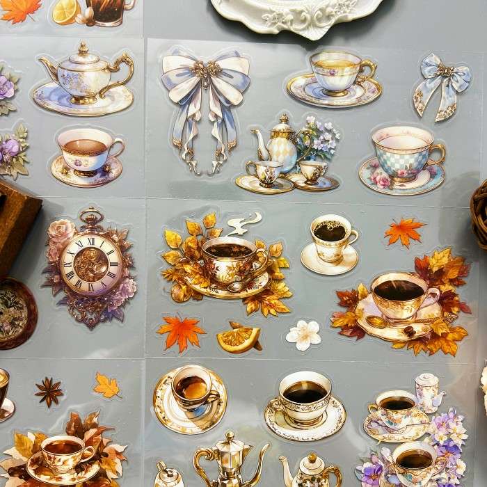 Autumn Brew Sticker 9PCS