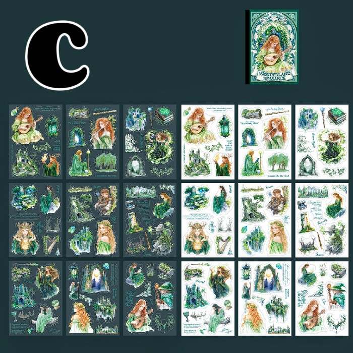 Fairy Tale Sequels Sticker Book 18Sheets