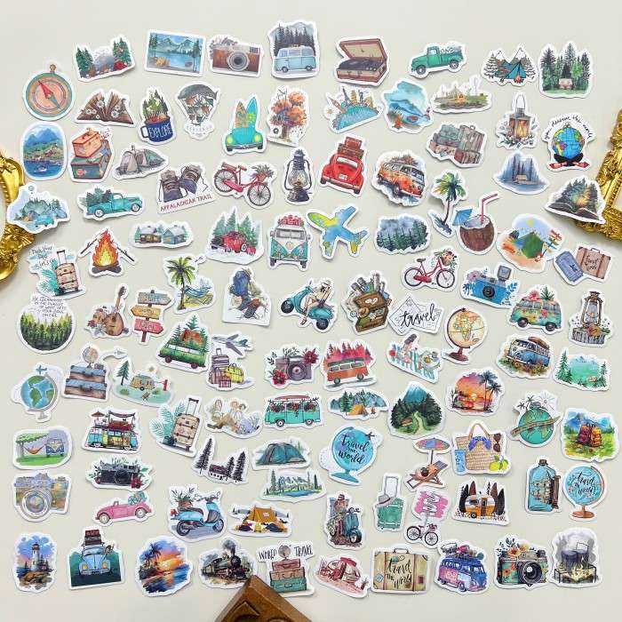 Trailblazing Sticker 100PCS
