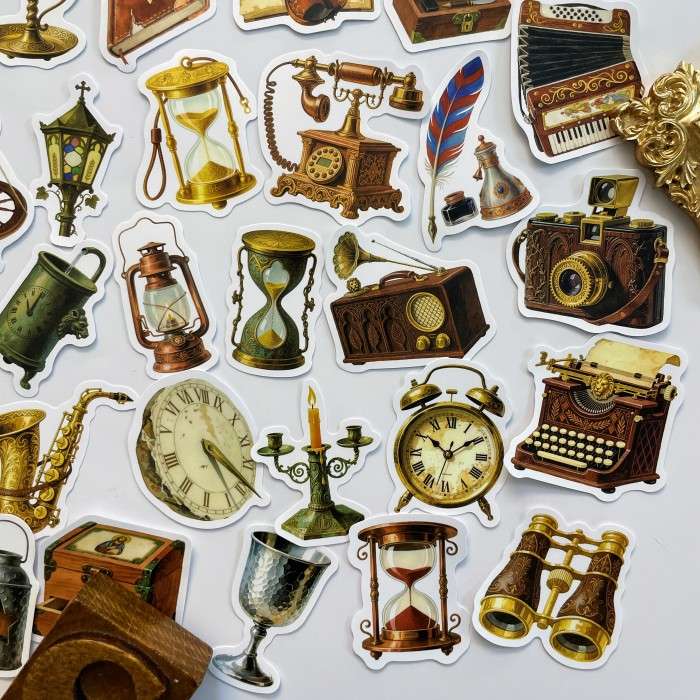 Nostalgic Nest Sticker 56PCS