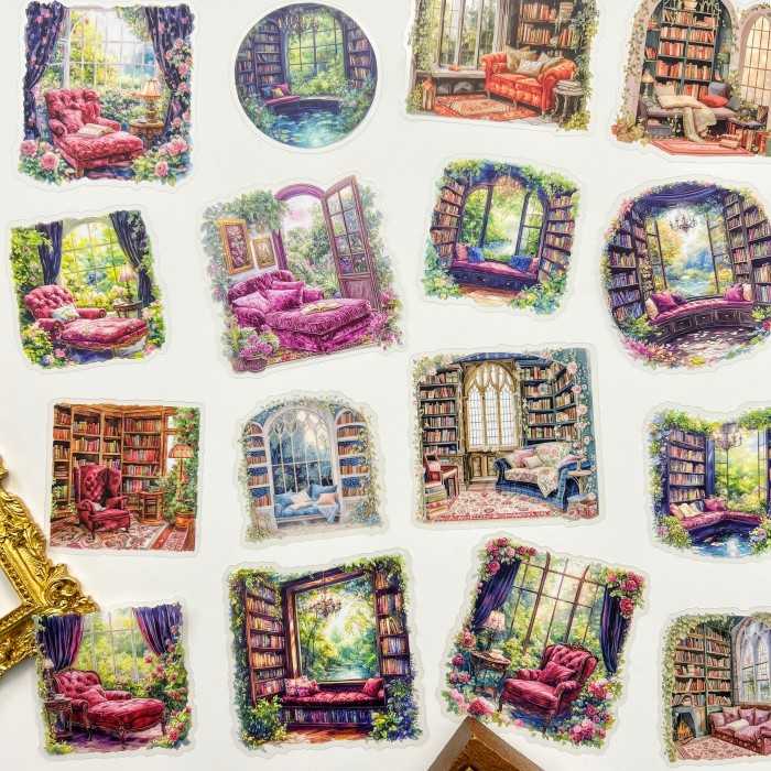 Poetic Corner Sticker 30PCS