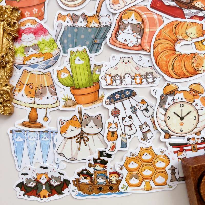 Stack Kitten Sticker 50PCS
