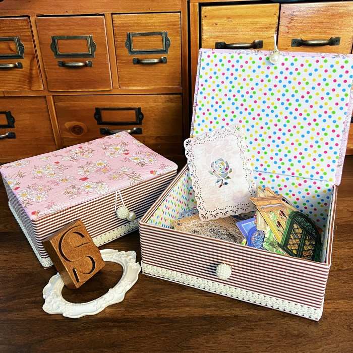 Fabric Storage Divider Box
