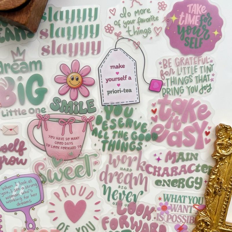 Mint Motivation Sticker 50PCS