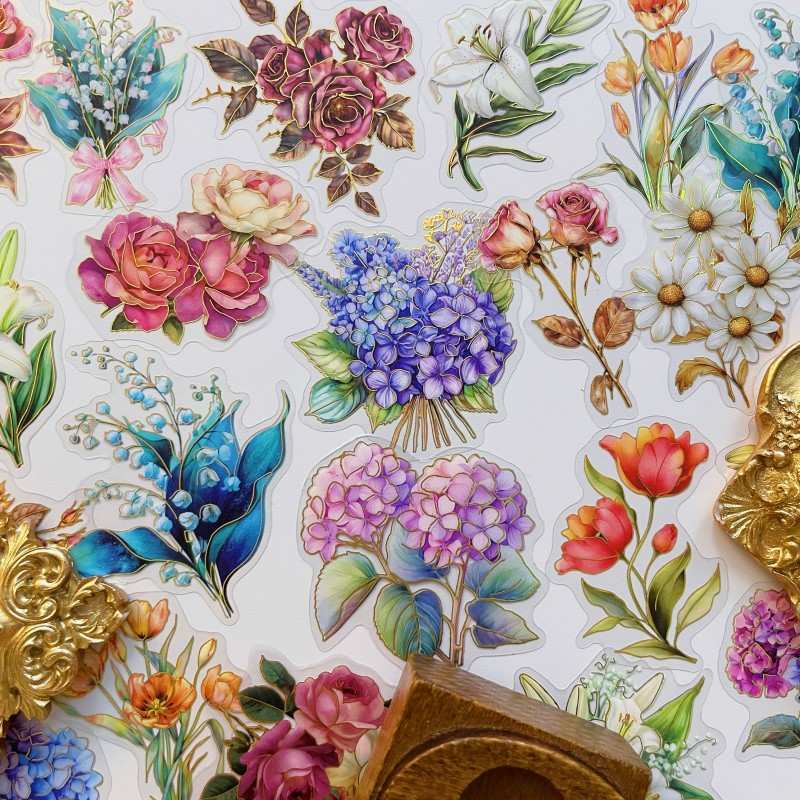 Blossom Reverie Sticker 60PCS