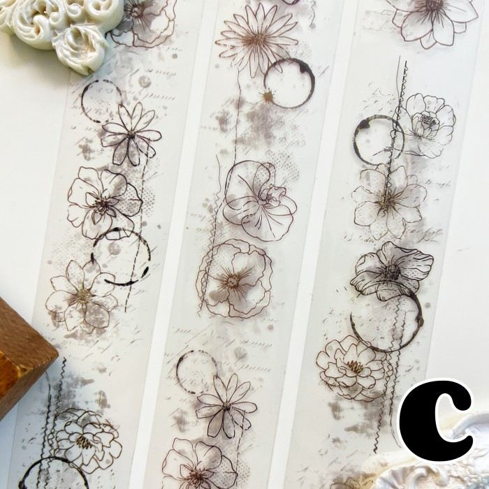 Paper Ink Marks PET Tape Roll