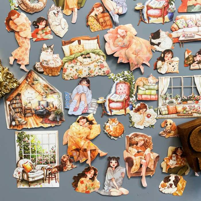 Life in Ease Sticker 100PCS