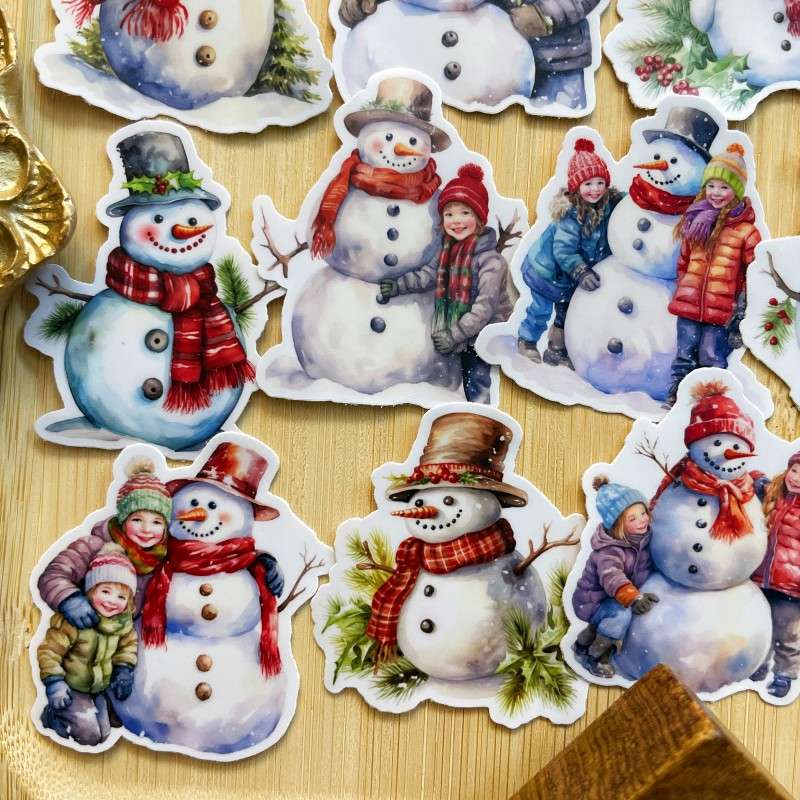Snowman Christmas Sticker 20PCS