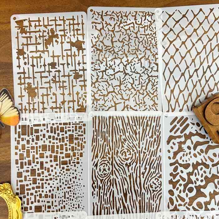 DIY Decorative Stencil Set NO.55