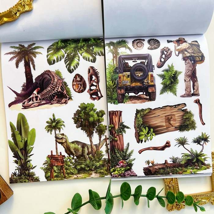 Primeval Obelisk Sticker Book 20Sheets