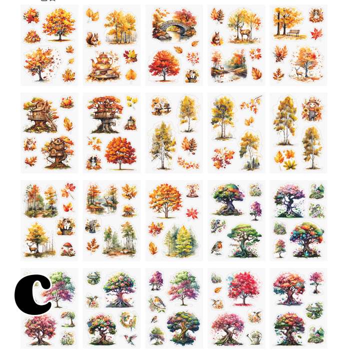 My Secret Garden Sticker Book 20PCS