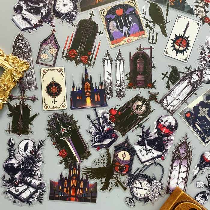 Old Castle Eve Sticker 90PCS