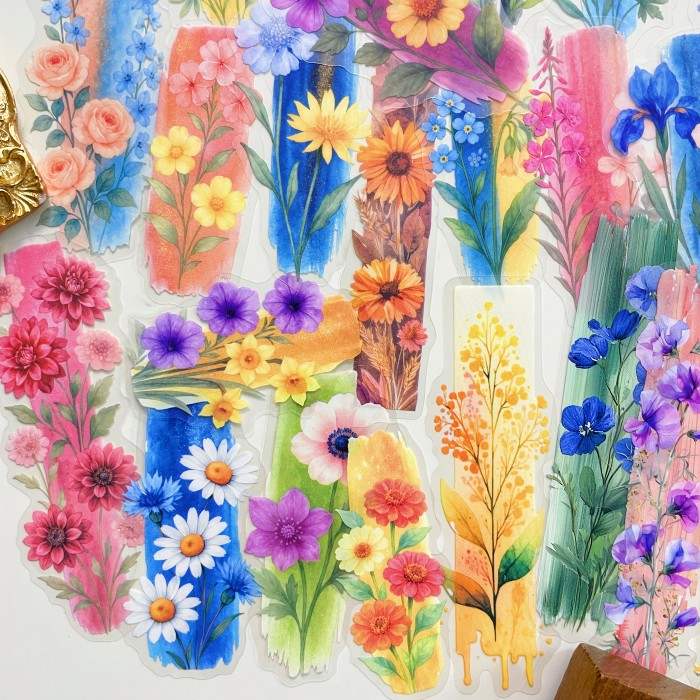 Petal Trace Sticker 60PCS