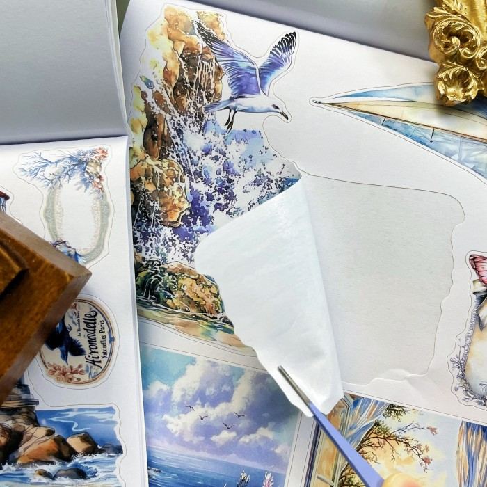 Clear Sea Sticker Book 20Sheets