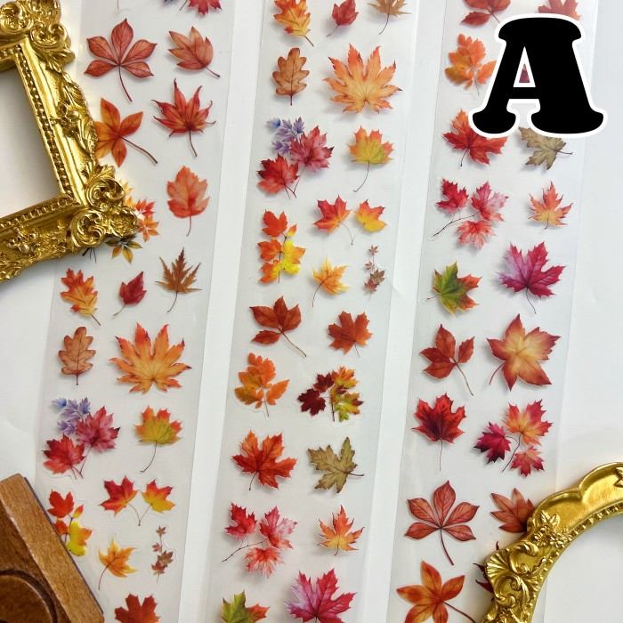 Poetic Leaves PET Tape Roll
