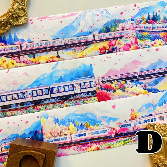 Travel Motion Washi Tape Roll