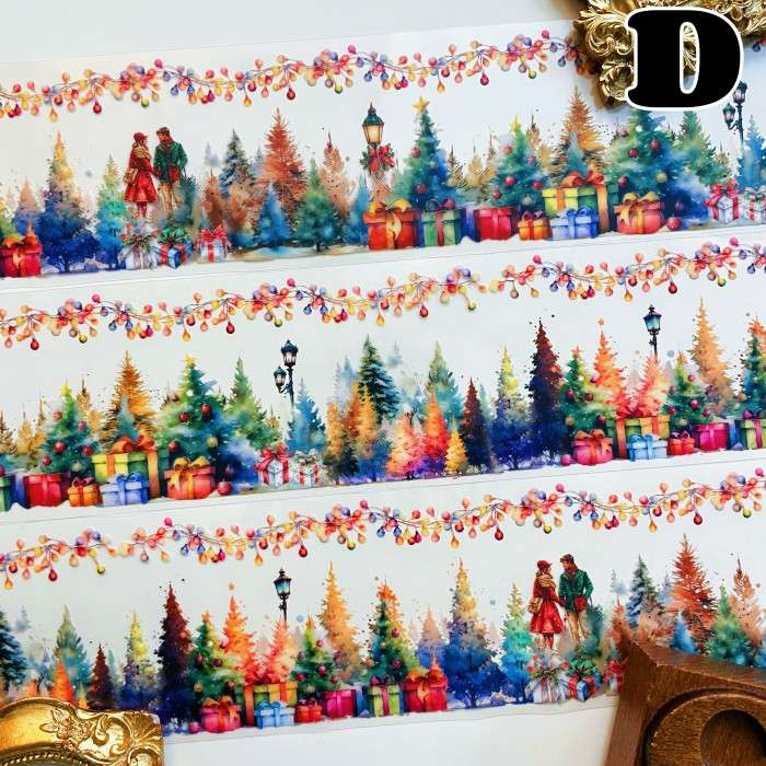 Mistletoe Light PET Tape Roll