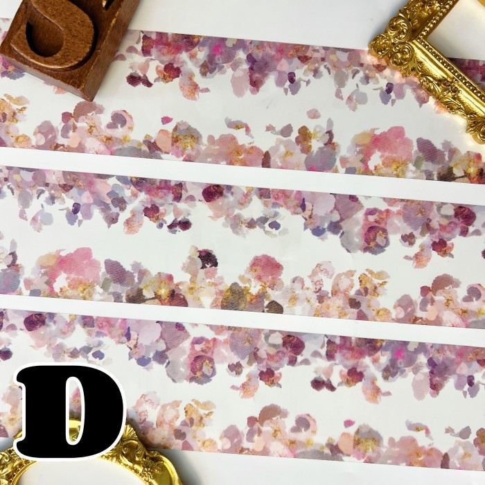 Watercolor Patterns PET Tape Roll