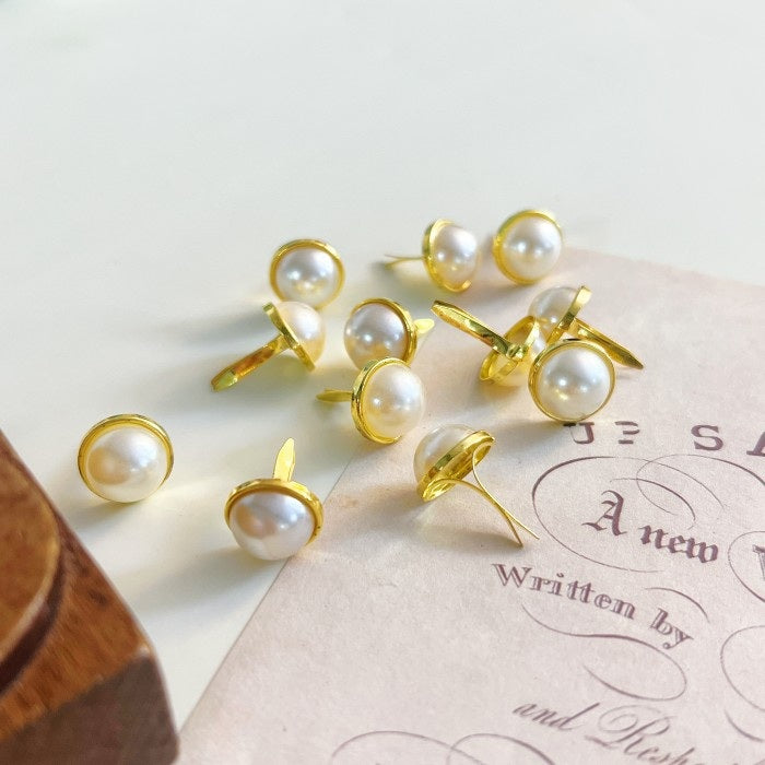 Elegant Drop Paper Fasteners 12PCS