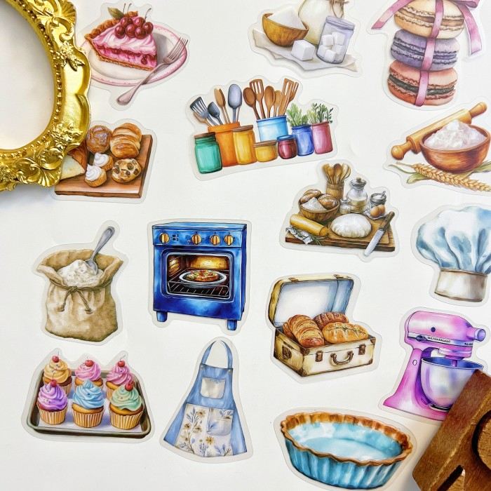 Oven Love Sticker 50PCS