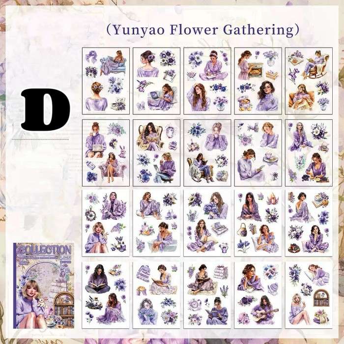 Wild Bloom Sticker Book 20Sheets