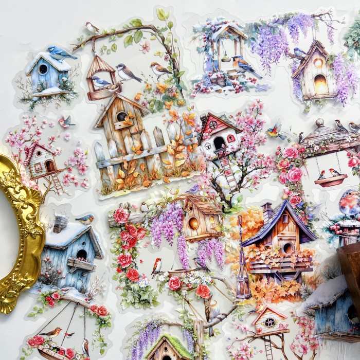Chirping Cottage Sticker 60PCS