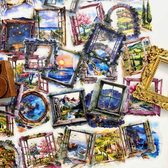 View Beyond Sticker 90PCS