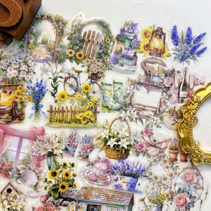 Garden Poetry Sticker 90PCS